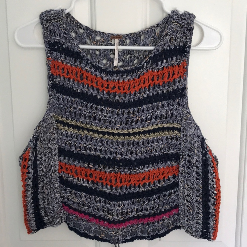 free people woven tank